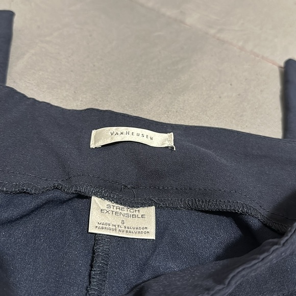 Van Heusen Navy Dress Pants - Picture 4 of 5